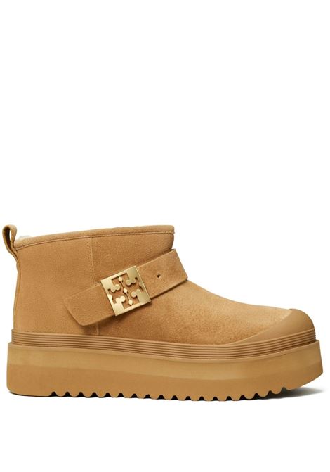 Brown Mellow platform boots Tory burch - women TORY BURCH | Ankle-Boots | 165421200